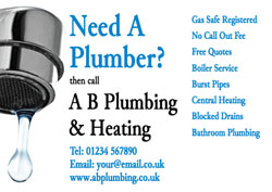 emergency plumber flyers