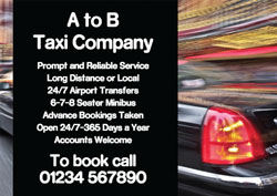 limo service flyers