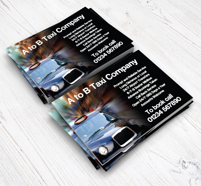 london taxi flyers