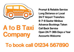 orange minibus flyers