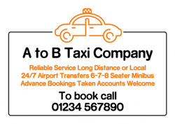 landscape taxi flyers