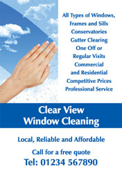 clean windows flyers
