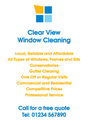 window cleaner logo flyers