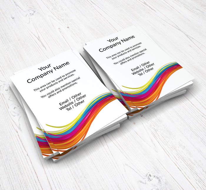rainbow wave flyers