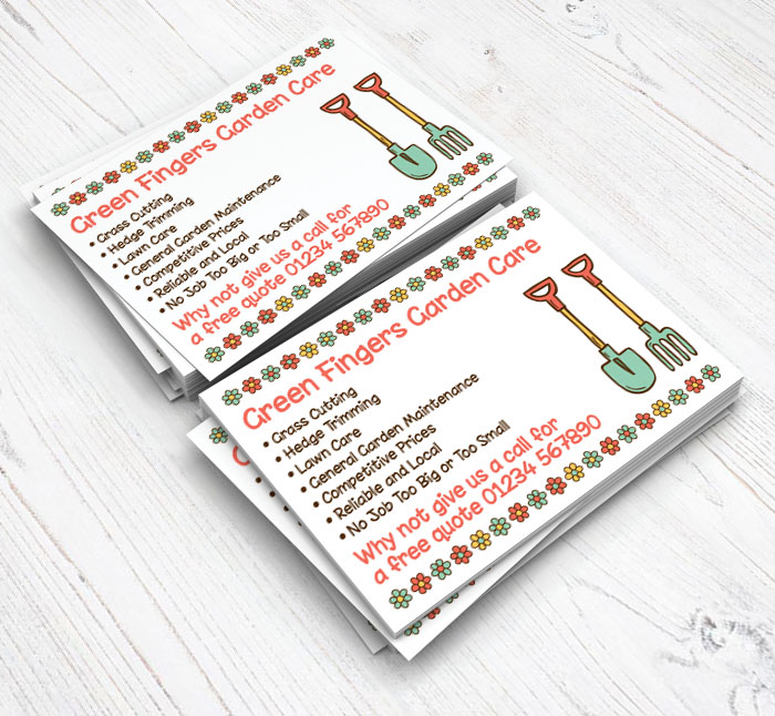 shovel and fork flyers