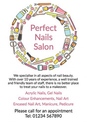 nail bar flyers