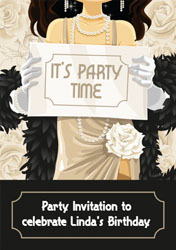 my name is tallulah invitations