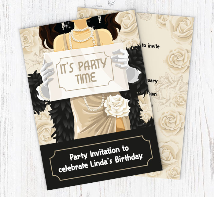 my name is tallulah invitations