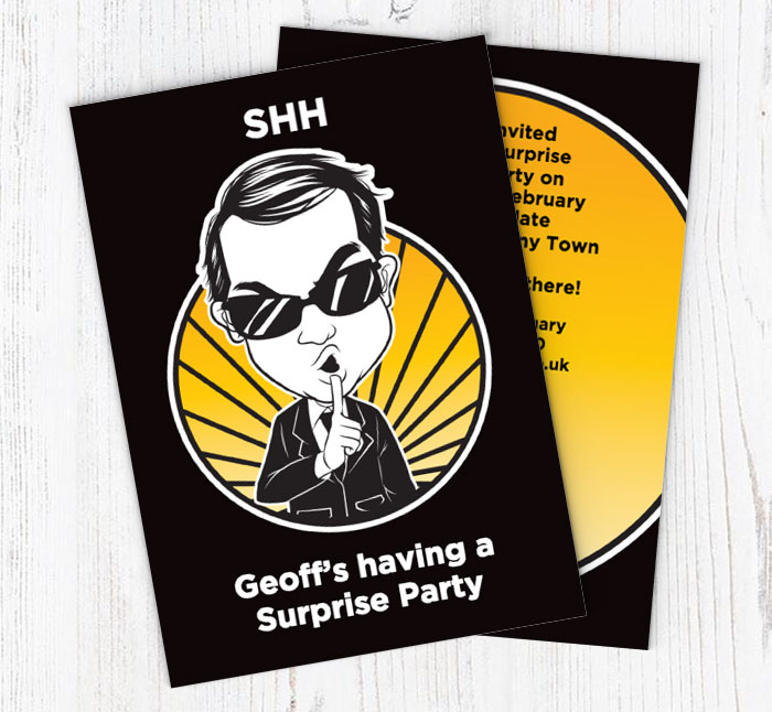 secret agent party invitations