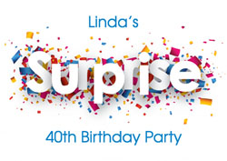 surprise confetti party invitations