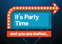 party this way party invitations