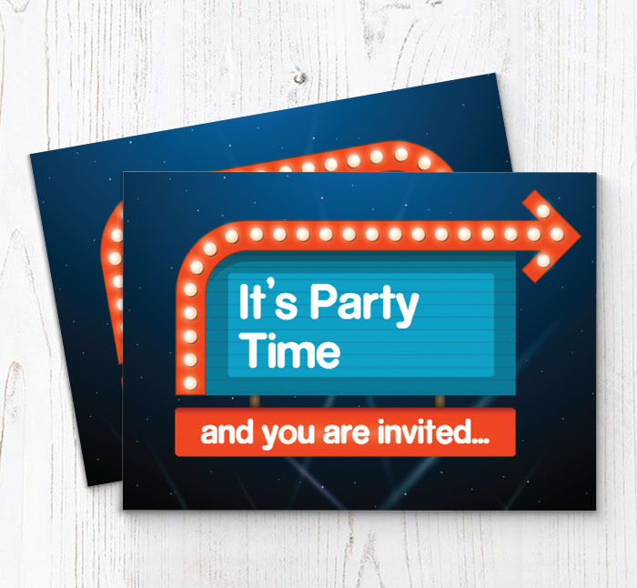 party this way party invitations