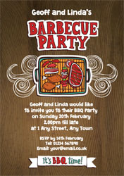 barbecue party invitations
