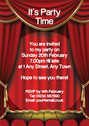 theatre party invitations