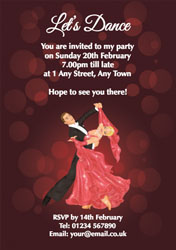 strictly party invitations