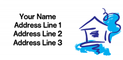 marker pen address labels