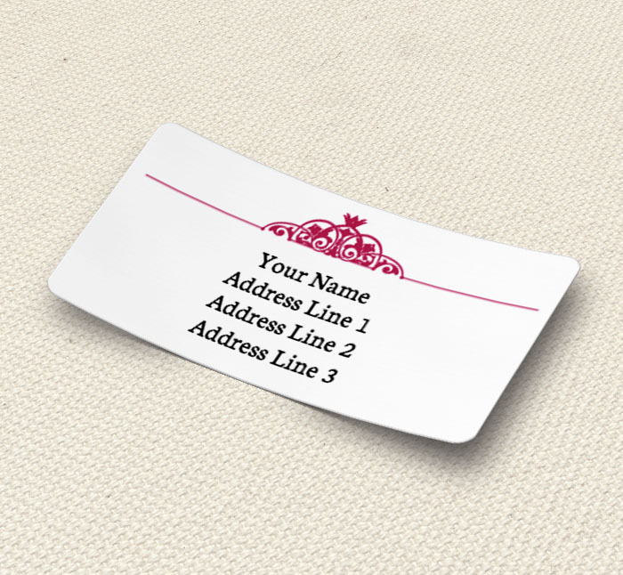 ornate address labels