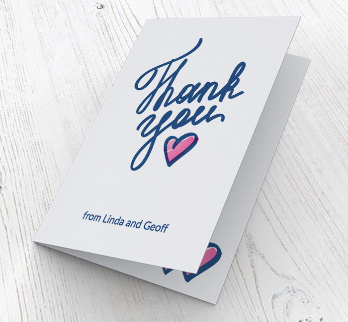 doodle thank you cards