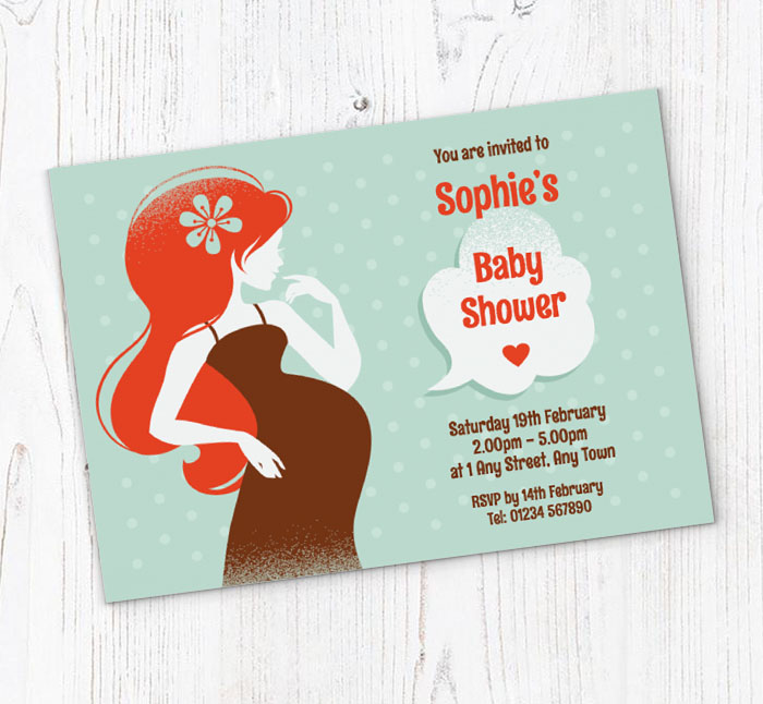 mum to be baby shower invitations