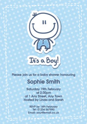 baby boy baby shower invitations