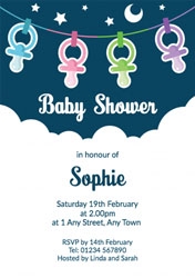 dummies baby shower invitations