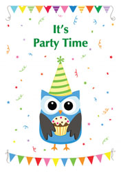 party owl invitations