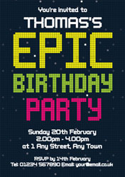 epic party invitations