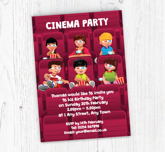 cinema-party-invitations-personalise-online-plus-free-envelopes