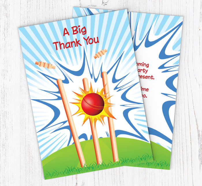 cricket thank you cards