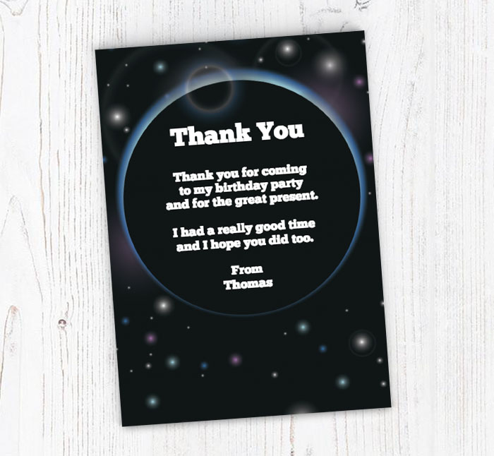 solar eclipse thank you cards