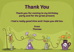 magic potions thank you cards