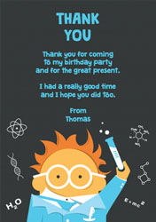 science professor thank you cards