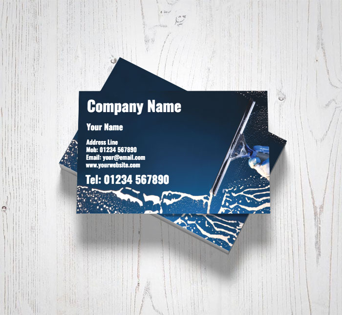 double sided window cleaner cards
