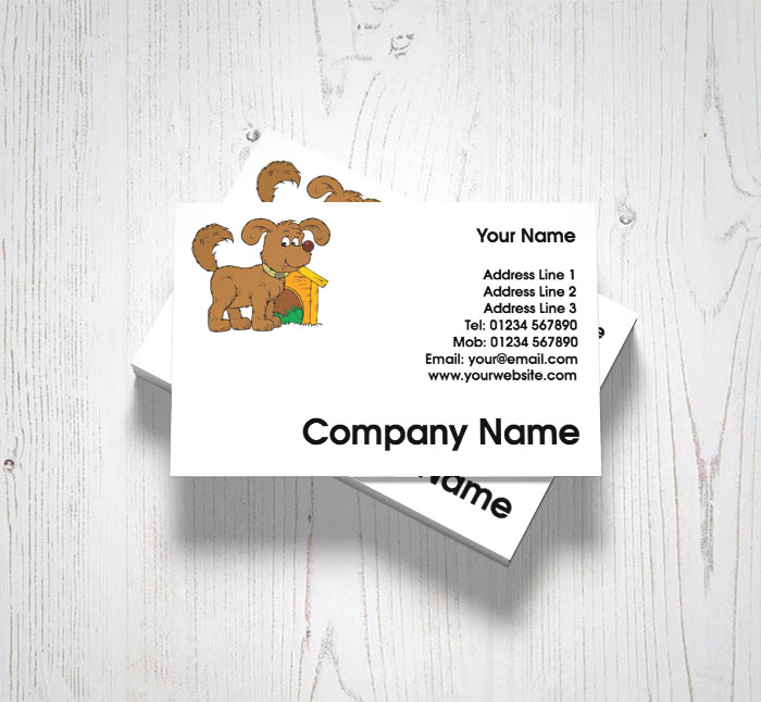 dog and kennel business cards