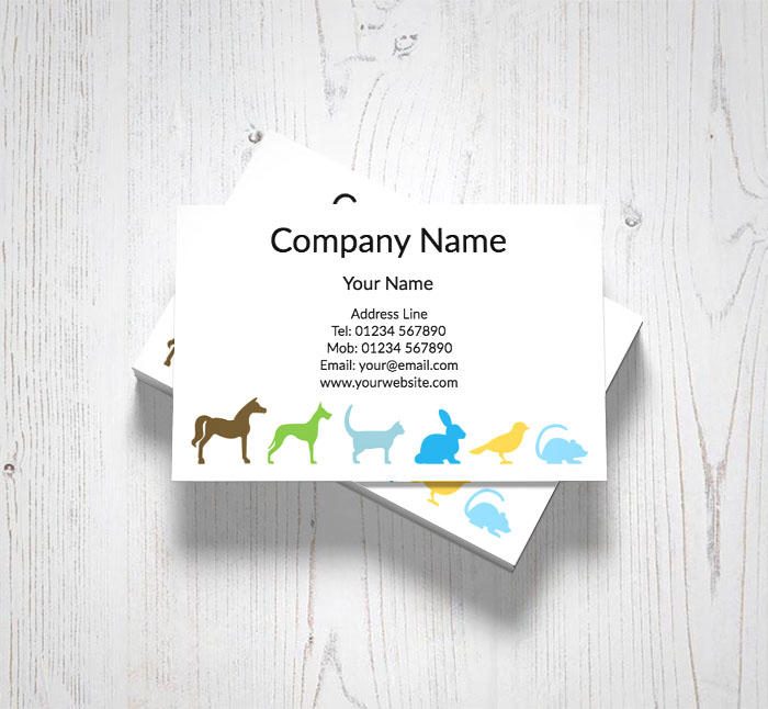 veterinary business cards