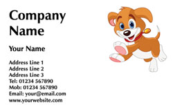 puppy business cards