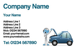 vehicle recovery business cards
