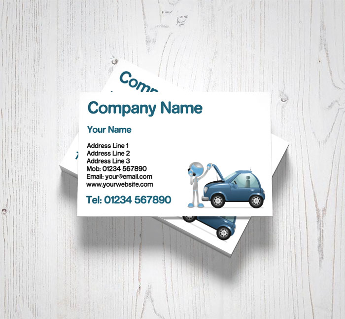 vehicle recovery business cards