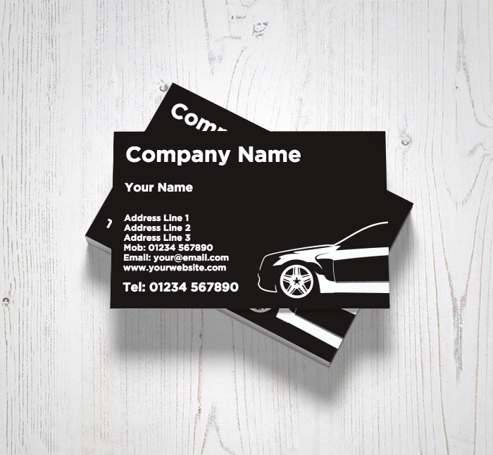 prestige car business cards