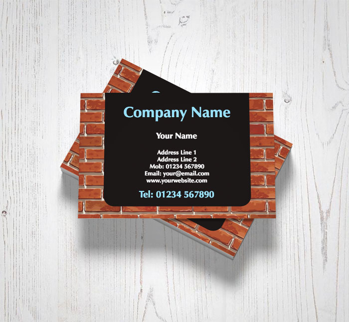 house bricks business cards