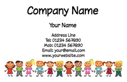 children business cards