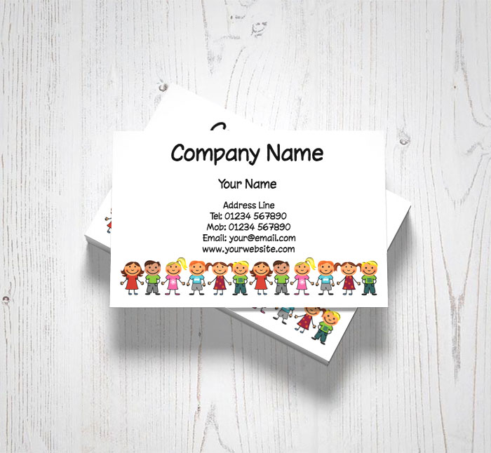 children business cards