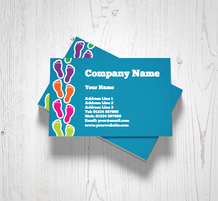 footprints business cards