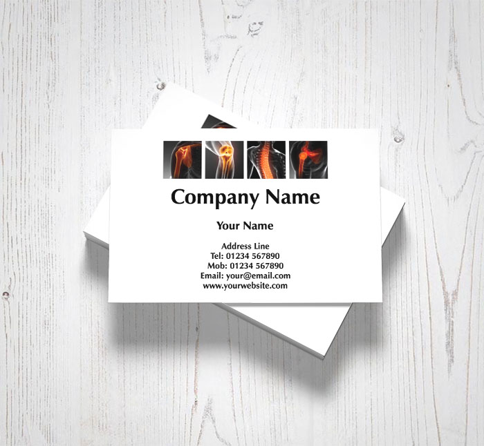 chiropractic business cards