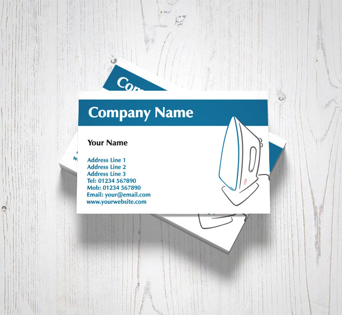 steam iron business cards