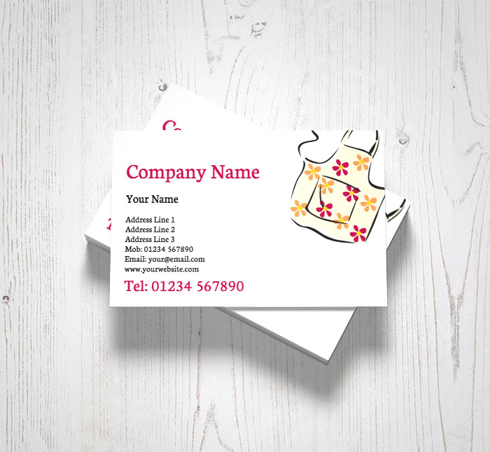 apron business cards