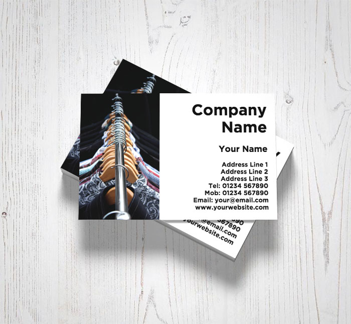 ironing service business cards