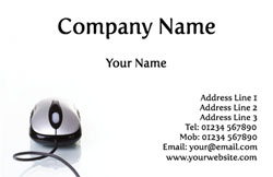 computer mouse business cards