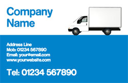 van business cards