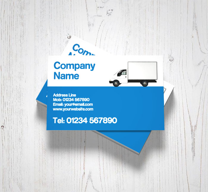 van business cards